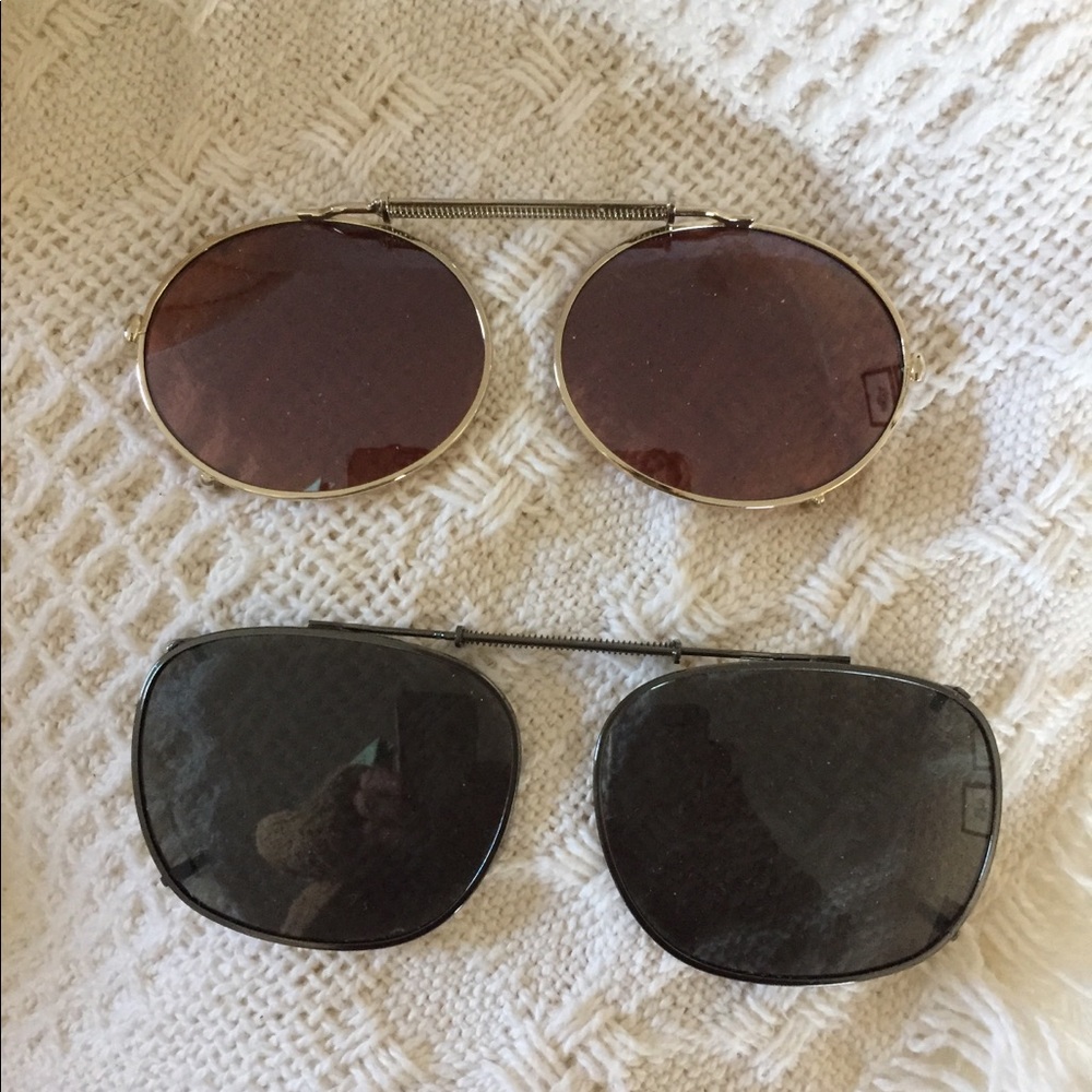 Sunglass clip ons